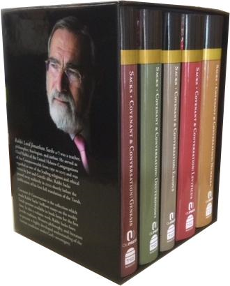 Covenant and Conversation Parashat haShavua 5 VOL Box Set,, Rabbi Jonathan Sacks