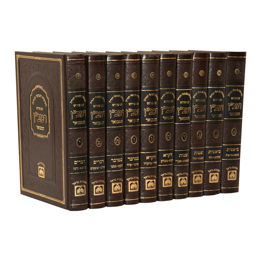 Torah Set Chumash Ramban Nachmanides 10 volumes