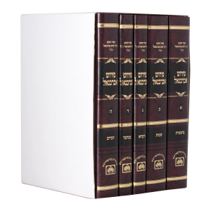 Rabbi Don Yitzhak Abarbanel's commentary on the Torah 5 vol. - פירוש רבי יצחק אברבנאל על התורה 5 כרכים