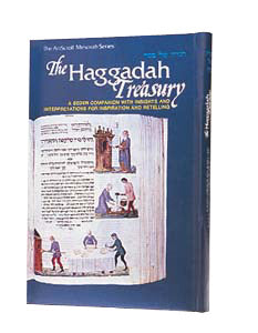 HAGGADAH TREASURY (Hard cover) Hebrew/English